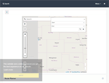 Tablet Screenshot of myrouteplanner.net